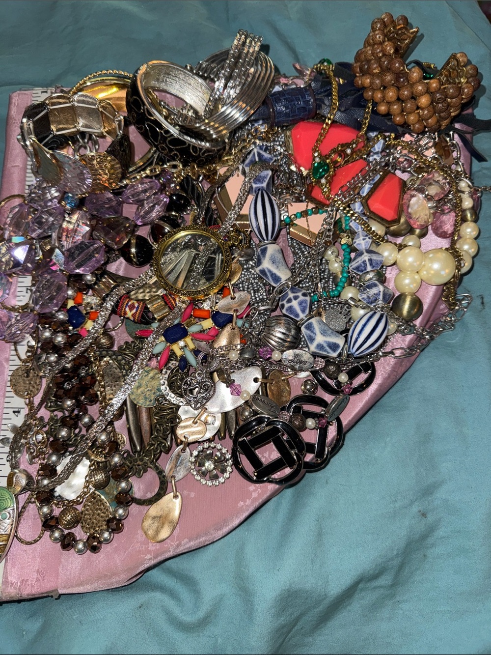 Assorted Women's Fashion Jewelry Mix - Multi-Color Statement Set
